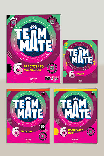 TEAM ELT PUBLISHING 2026 Güncel Baskı TeamMate 6 Practice(Quizzes Hediyeli)+T...