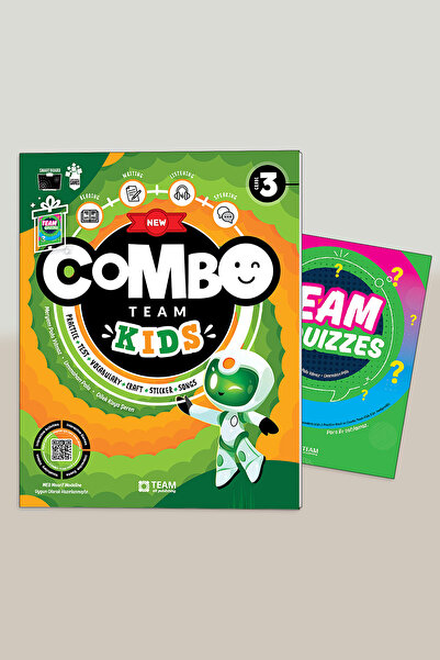 TEAM ELT PUBLISHING 2026 Güncel Baskı Combo Kids 3+Quizzes Hediyeli