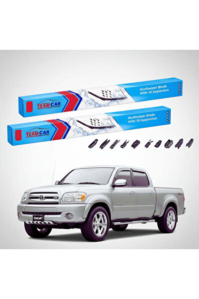 TEAMCAR Toyota Tundra K5 K6 XK50 2006-present Wiper Blades | Front Set Flat P...