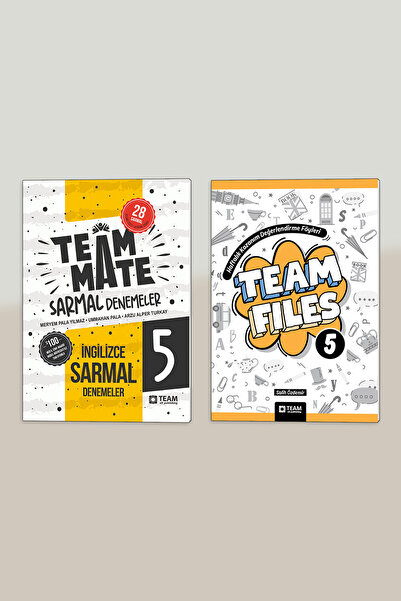 TEAM ELT PUBLISHING 2026 Güncel Baskı Team Mate 5 Sarmal Deneme + Team Files ...