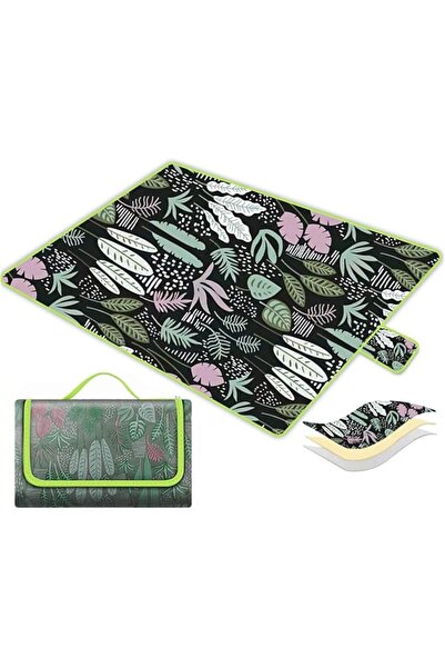 ALMEKAQUZ Waterproof Picnic Blanket Large Outdoor Beach Blanket Portable Sand...