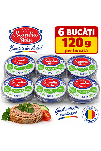Scandia 6x Pate de Rata Integral