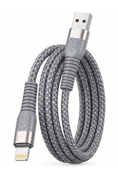 Wellmax FST37 USB-A to Lightning Fast Charging Cable 2M, High-Speed USB A to ...