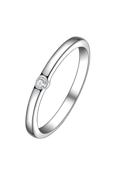 Trusky Inel din argint 925 cu zirconiu cubic, mărimea 12