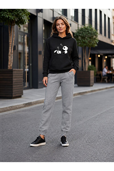 CLOTHES33 ΦΟΡΜΑ ΜΕ ΚΟΥΚΟΥΛΑ ΣΕΤ 2 ΤΕΜΑΧΙΩΝ ΧΕΙΜΕΡΙΝΟ ΜΕ ΣΤΑΜΠΑ ΠΑΝΤΑ ΟΙ ΠΑΝΤΑ...