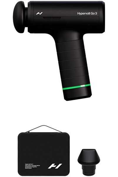 Hyperice Hypervolt Go 3 Percussion Massage Gun Lightweight with Carry Case