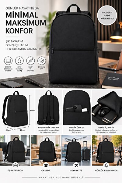 Classone XYZ Eko Serisi XYZ-S10 Günlük Kullanım,Unisex Okul,Sırt Çantası