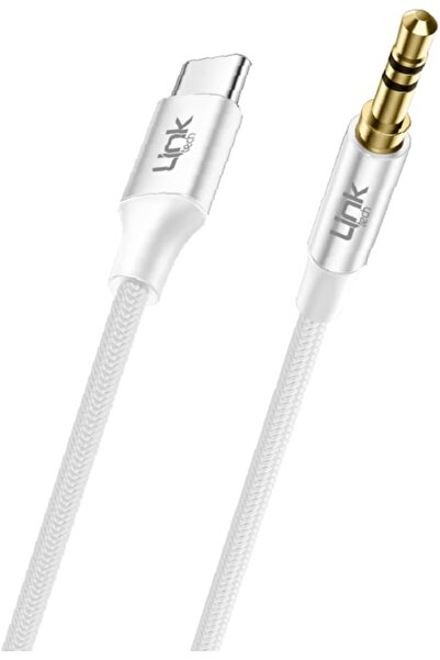 Soft Tr A586 Type-C - 3.5Mm Aux Kablo 1Mt Beyaz