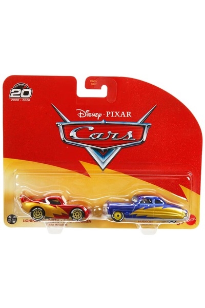 CARS 3 Karakter 2’li Araçlar - Lightning Mcqueen Flash Mcqueen Doc Hudson Jkw77