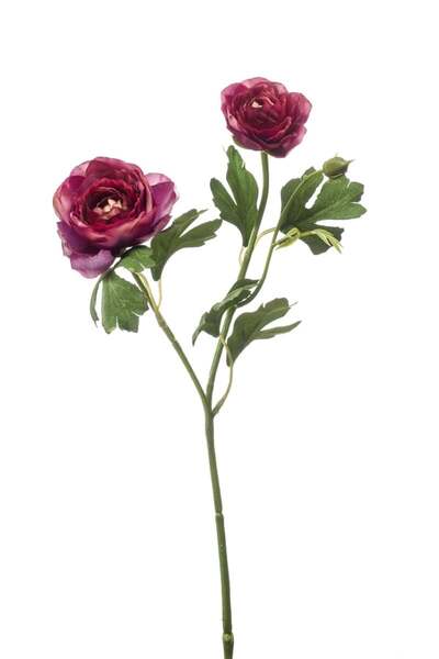 EMERALD Floare artificială ranunculus Emerald, ramură