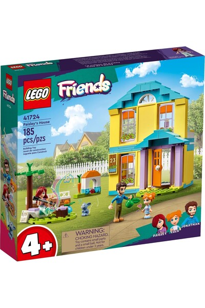 LEGO مجموعة بناء منزل فريندز بايزلي 41724، لعبة بيت الدمى للفتيات والأولاد من...