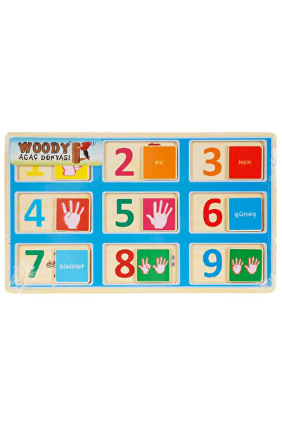 Sunman Wooden Slide Numbers Puzzle |   3+ Years Old |   1 Piece |   Visual Me...