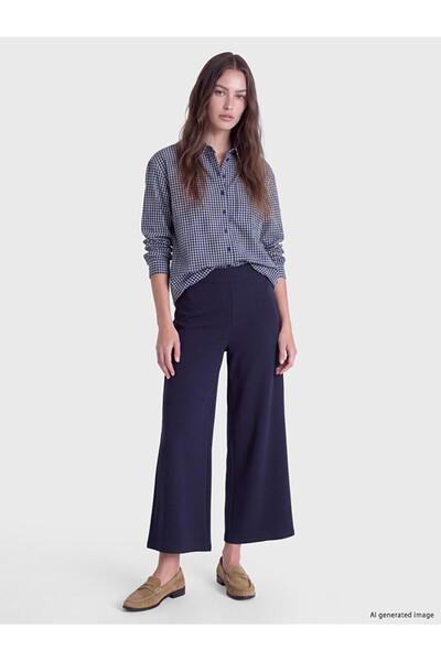 LC Waikiki Rmz Gi̇yi̇m Farkiyla Relaxed Fit Wide Leg Women's Pants
