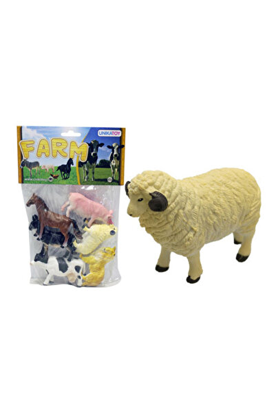 Unika Toy Small Farm Animals figurine set 902023, 6 pieces