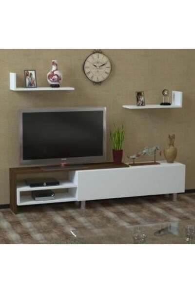 SAHABA Dizayn Tv Table, 180 CmTurkish Home TV Stand, Media Storage Table, Liv...