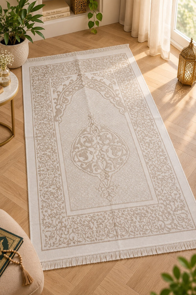 Albie Namaz Seccadesi Ottoman Tafta Prayer Rug 65X115