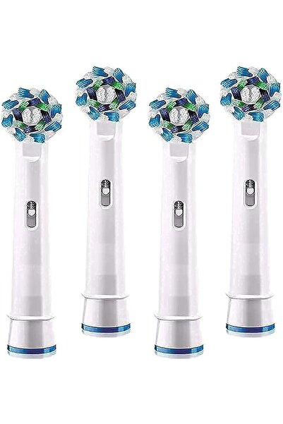 theanemos THE PACK 4pcs Electric Toothbrush Head Compatible with Oral B - - E...