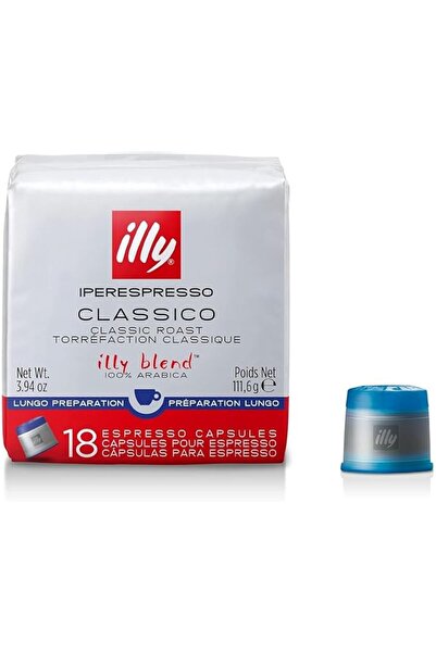illy Illy Lungo Classic Capsule Coffee Set of 6 Packs of 120.6 g Each