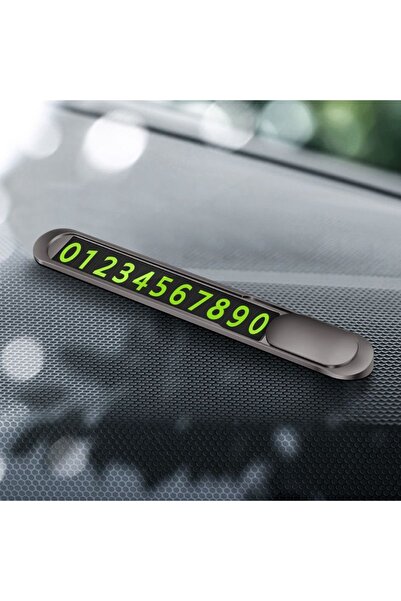 BLG ELEKTROİNK New Product Portable Hidden Car Temporary Parking Phone Number...