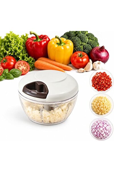 SKY TOUCH SKY-TOUCH Pull Chopper - Manual Mincer with Large Capacity, Easy-to...