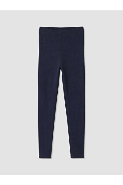 LC Waikiki Two Mt Shop Quality Navy Blue Girls' Leggings