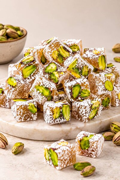 sweetora Kaymaklı Antep Fıstıklı Duble Lokum 1 KG
