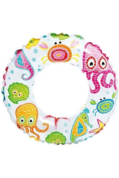 Intex Colac gonflabil 59241, 61 cm, copii 6-10 ani, multicolor