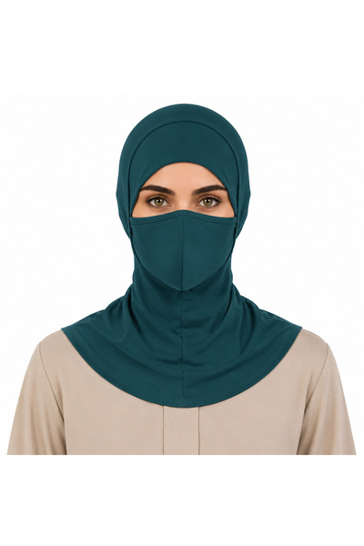 Linda Hijab for Women –Full-Coverage Islamic Hijab with Face Covering, Modest...