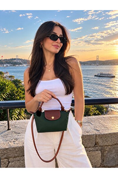 Timeless Le pliage Xs Pounch Kanvas Kese Kadın el ve omuz çantası