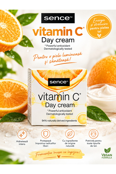 Generic Brand SENCE™ Vitamin C Day Cream – Cremă de zi