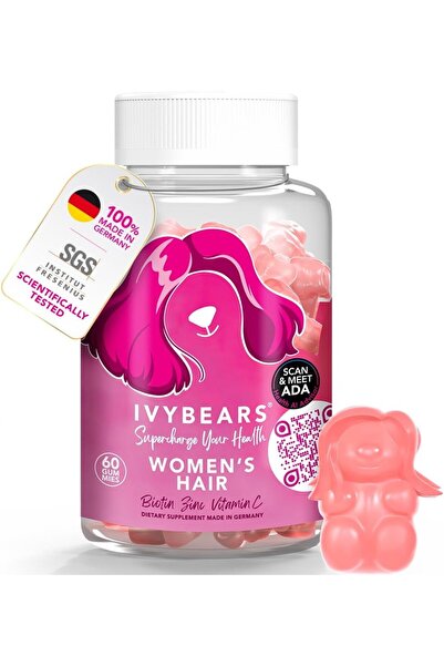IvyBears Biotin High Dose & Zinc High Dose - Accelerate Hair Growth with Vita...