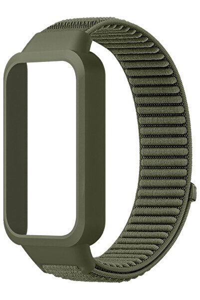 Dmay حزام نايلون متوافق مع سوار Xiaomi Redmi Smart Band 3 / Xiaomi Smart Band...