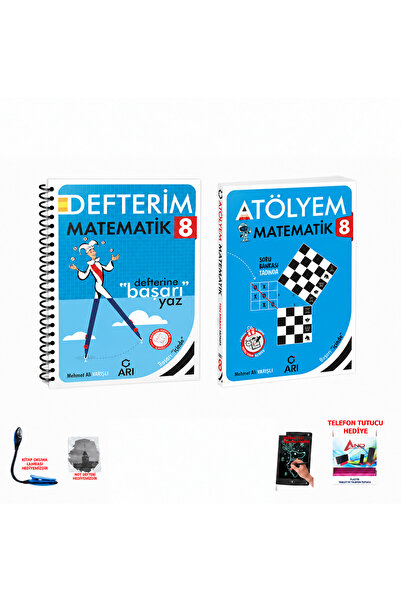 Arı Yayıncılık 2026-2027 8. Sınıf Defterim Ve Atölyem Matematik Konu Anlatımı...