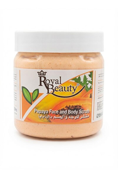 Royal Beauty كريم مقشر وجه وجسم رويال بيوتي 500 مل بالبابايا