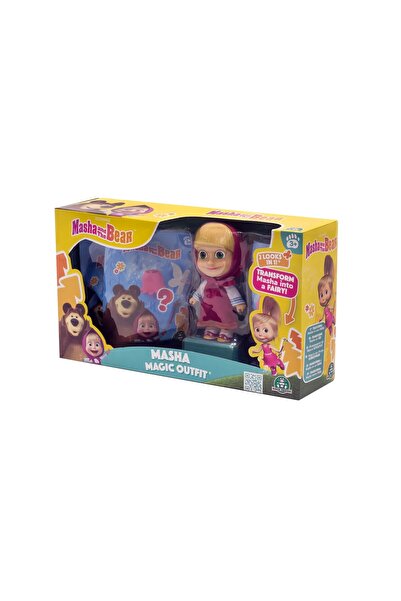 GIOCHI PREZIOSI Păpușă Masha Magic Outfit MHA34000, 12 cm, 3 plicuri-surpriză