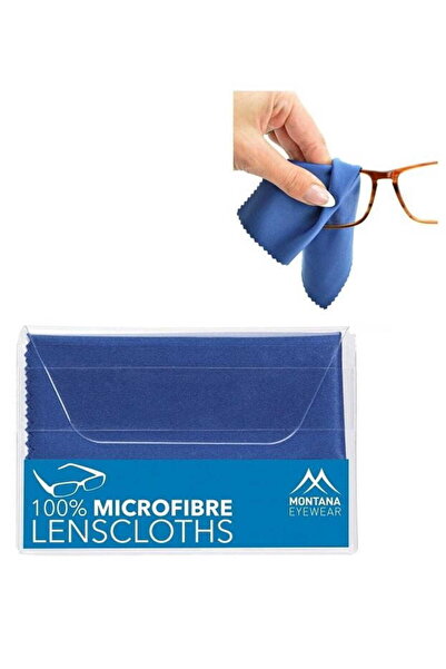 MONTANA Lavetă din microfibră ultra-moale pentru ochelari în husă - Albastru ...