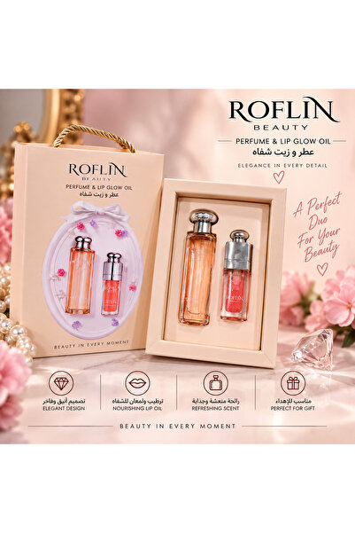 ROFLIN Ruffle Beauty Elegant Set Combining Alluring Fragrance and Beautiful G...