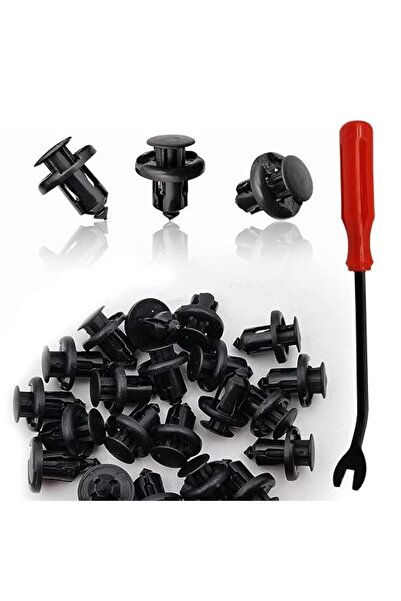 GENERAL 100PCS Bumper Fender Clips, 10mm Fender Liner Clip Compatible with Ho...