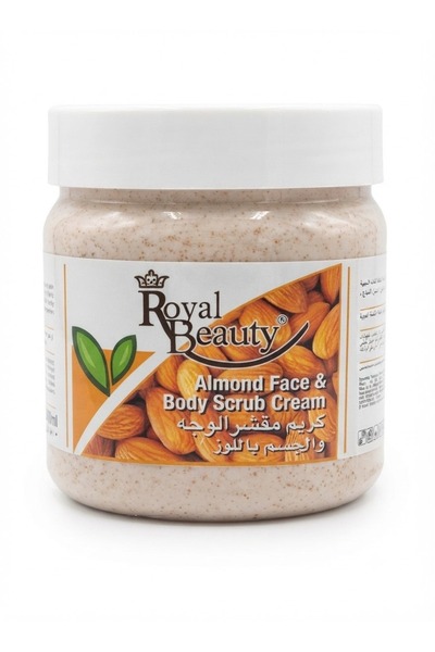 Royal Beauty مقشر وجه وجسم رويال بيوتي 500مل باللوز