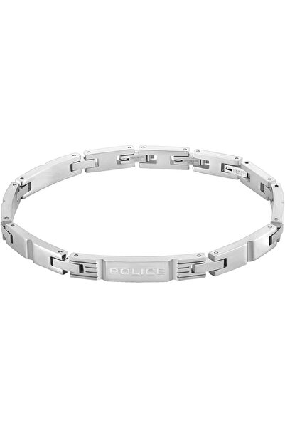 Police Flatforge Link Chain Stainless Steel Bracelet for Men