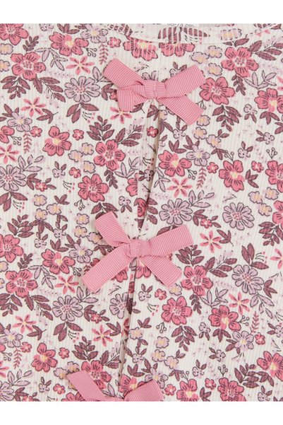 LC Waikiki Lcw baby floral print girl's outfit set