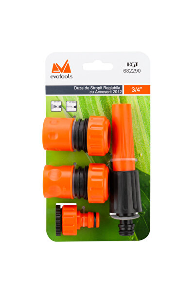 Evotools Duza de Stropit Reglabila cu Accesorii 2012, 3/4 —