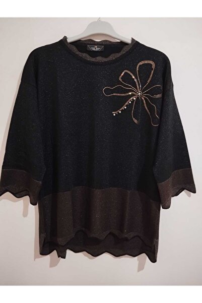 anne moda ankara Pulover din bumbac, tricot de calitate superioară, lucios, c...