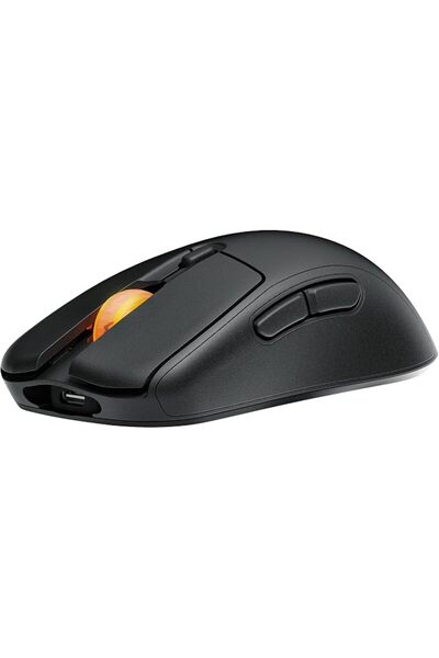 Fnatic Bolt Black Wireless Gaming Mouse - Pixart 3370 Sensor, 69g, WiFi & Blu...