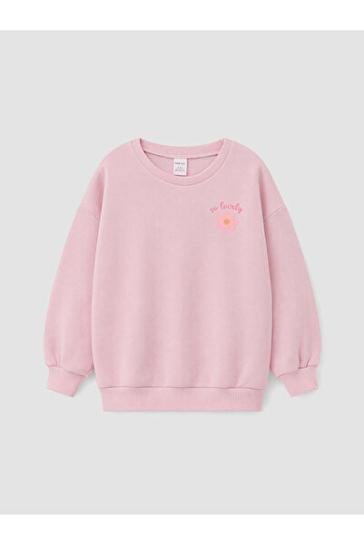 LC Waikiki I Flower Embroidered Thick Sweatshirt for Girls from Freezen Store