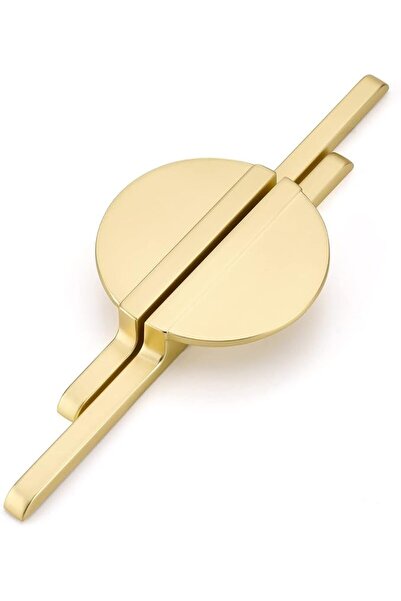 GENERAL Rergy Gold Cabinet Pulls, Half Moon Cabinet Door Handles for Cabinet,...