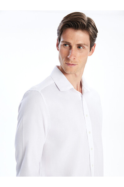 LC Waikiki I Dar Slim Fit Long Sleeve Dobby Men's Shirt from Freezen Store