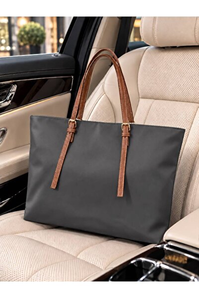 ESTUTE KADIN SHOPPER TOTE OMUZ ÇANTASI SU GEÇİRMEZ