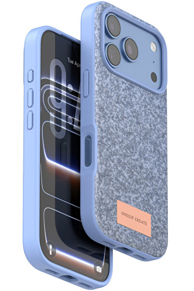 Rivor Apple iPhone 17 Pro Max & iPhone 18 Pro Max Uyumlu Kılıf Kamera Çıkıntı Taşlı Boncuk İşlemeli Simli Renkli Premium Sert Kapak