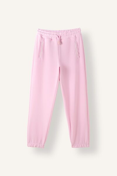 DeFacto Beli Lace-Up Pocket Jogger Fit Modal Sweatpants Girls I1637A826Au
